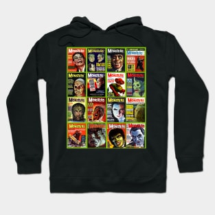 Famous Monsters Collage Series 2 Hoodie